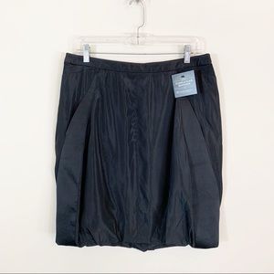 Balenciaga Paris • Silk Blend Skirt FR42/US10/LG